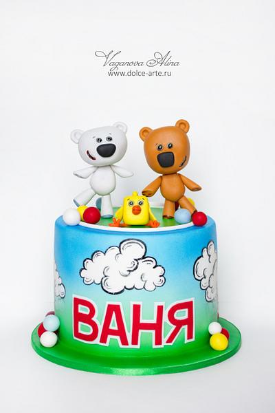 Mimimishki birthday cake - Cake by Alina Vaganova