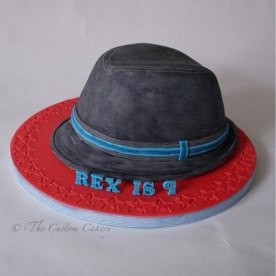 Rex's Trilby - Cake by The Custom Cakery