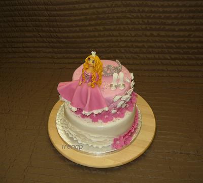 Cake wiht princess - Cake by irenap
