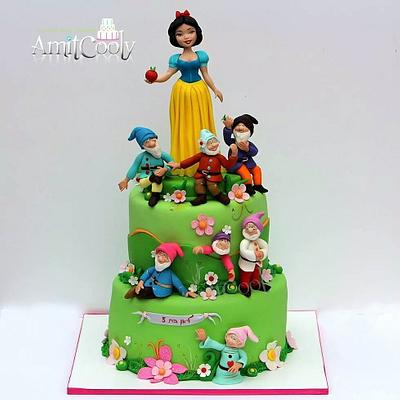 Cake Snow White and the Seven Dwarfs - Cake by Nili Limor 