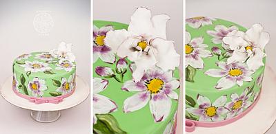 Flower Power - Cake by Magdalena_S