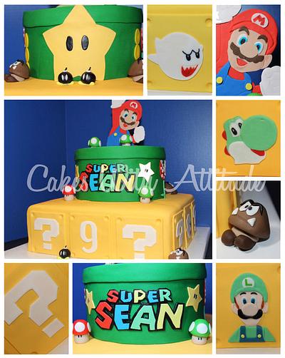 Super Mario Cake - Cake by Viviana & Guelcys
