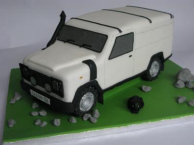 Landrover Cake - Cake by Cake Laine