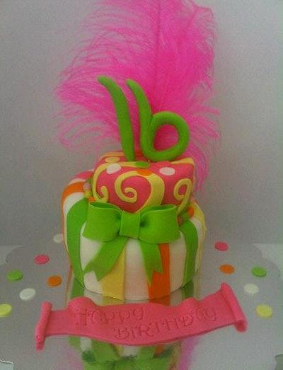 Whimsical Topsy Turvy Cake - Cake by Cindy
