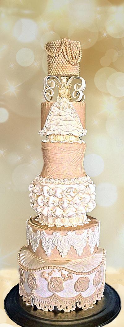 Emily Wedding Cake - Cake by Ellice