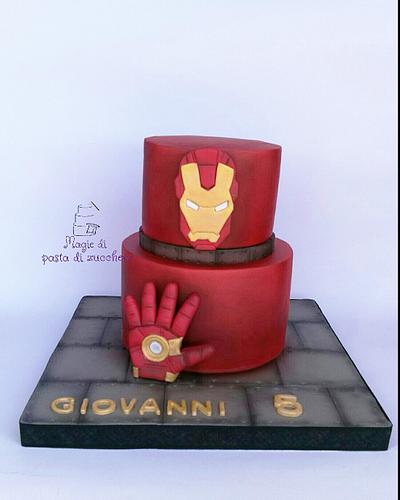 Iron Man avengers cakes singapore/avengers movie sg - River Ash Bakery