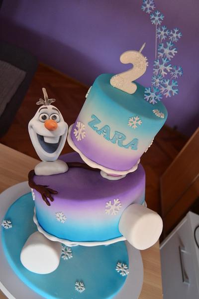 Frozen Olaf cake - Cake by Zaklina