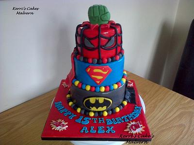 Super Hero! - Cake by Kerri's Cakes