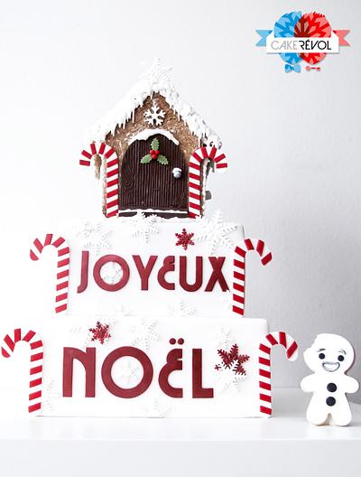 Joyeux Noël  - Cake by CAKE RÉVOL
