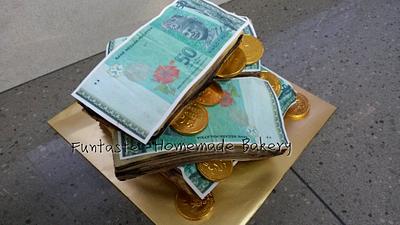 Money Crepe Cake - Cake by Funtaste