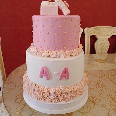 Engagement cake - Cake by Nero