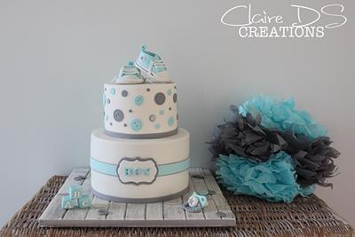 Baby shower boy - Cake by Claire DS CREATIONS