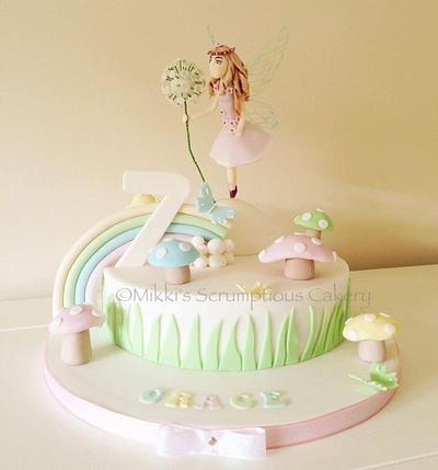 Dandelion Fairy - Cake by Mikki