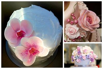 Sugar Flowers - Cake by WithLoveBaking