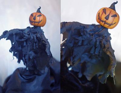 SCARY scarecrow! - Cake by Mandy