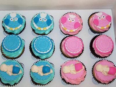 Baby Shower Cupcakes - Cake by Cakes and Cupcakes by Anita