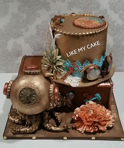 Steampunk fantasy - Cake by Likemycake