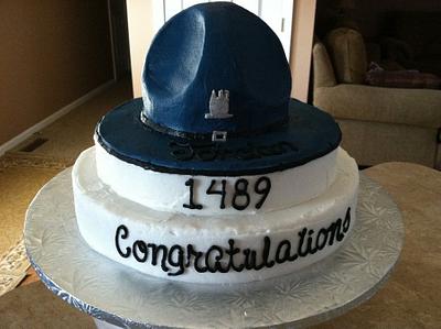 State Police Graduation - Cake by Dee