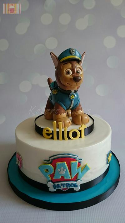 Paw Patrol - Cake by Kokoro Cakes by Kyoko Grussu