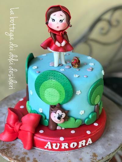Fiabe di zucchero - cappuccetto Rosso - Cake by Elisa De michele