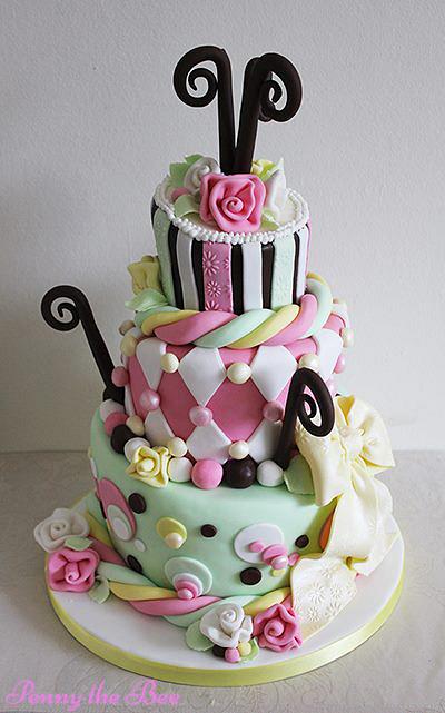 Wonky Candy - Cake by Penny the Bee