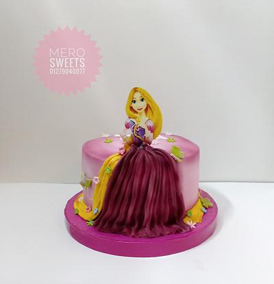 Rapunzel cake - Cake by Meroosweets
