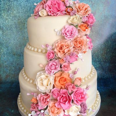 Summer Wedding - Cake by Carol