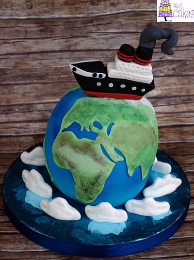 Oh, the places you've been! - Cake by M&G Cakes
