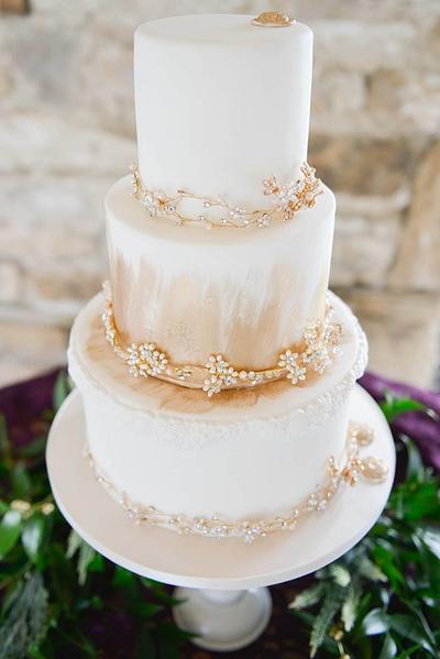 Cake jewels Wedding Cake  - Cake by Sharon, Sadie May Cakes 