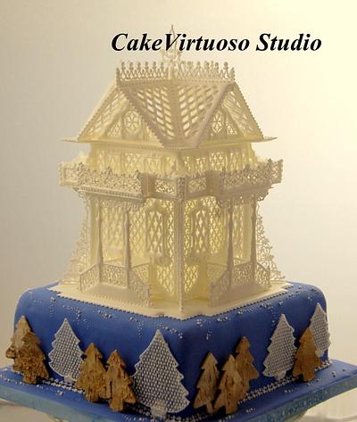 New Year Eve - Cake by Natasha Ananyeva (CakeVirtuoso Studio)