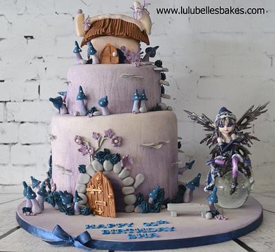 Mystical Pixie cake - Cake by Lulubelle's Bakes