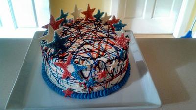 4th Of July - Cake by lcantelmo
