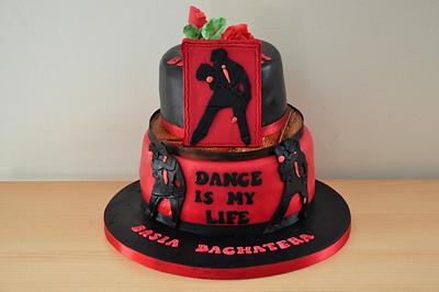Dance cake :) - Cake by Agnieszka