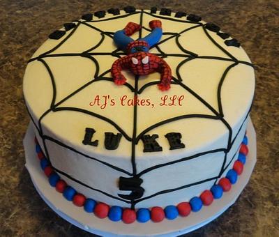 Spiderman Cake - Cake by Amanda Reinsbach