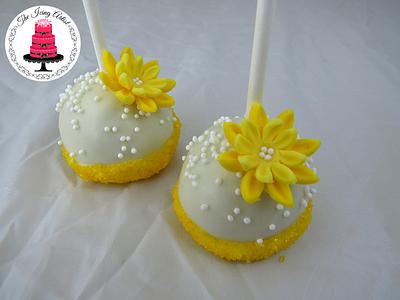 Wedding Cake Pops - Cake by The Icing Artist