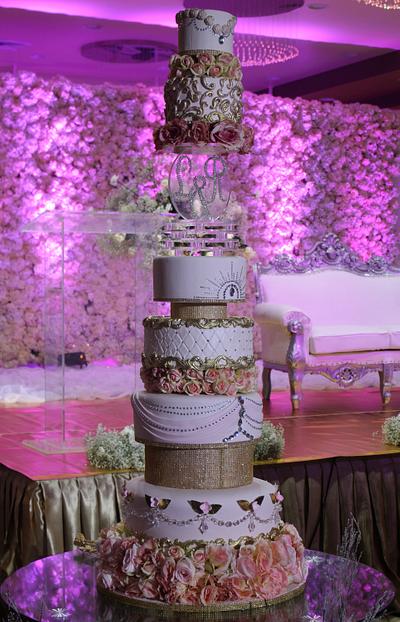 Love Forever -Wedding Cake - Cake by MsTreatz