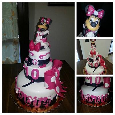 Minnie Cake - Cake by Roberta