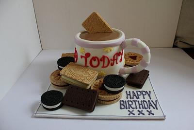 Cup of Tea and Biscuits! - Cake by Paul James