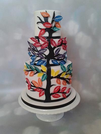 Family Tree - Cake by Gardner Cakes