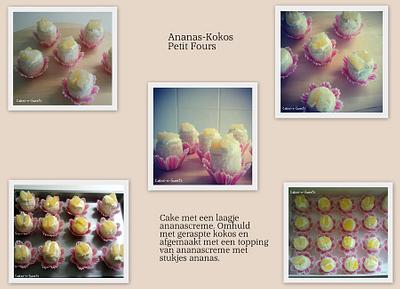 Petit Fours - Cake by Cakes-n-Sweets
