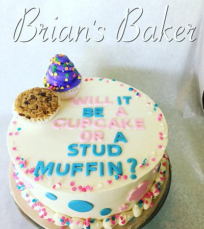 Cupcake or stud muffin  - Cake by Christy 