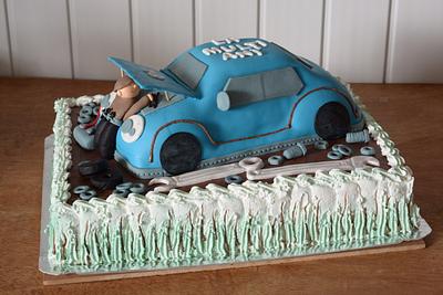 A boy and his car - Cake by DanielaCostan