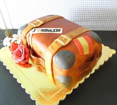Suitcase cake - Cake by LiliaCakes