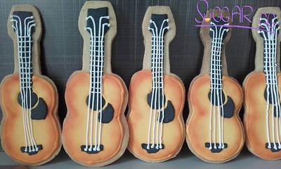 biscuits guitare - Cake by suGGar GG