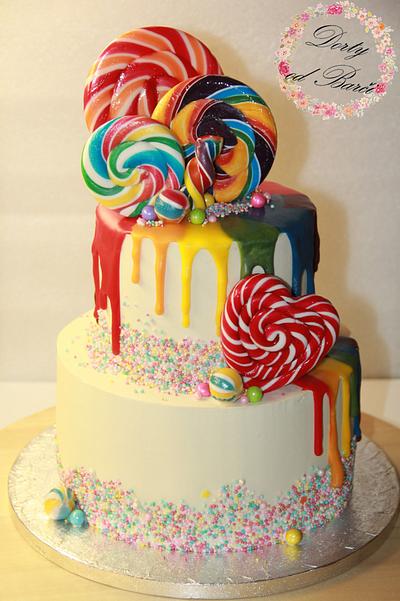 Cake with lollipops - Cake by Dorty od Barči
