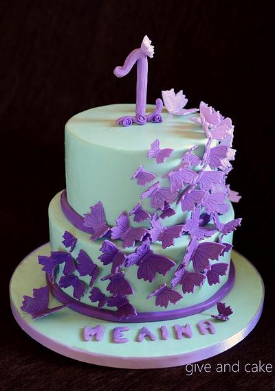 Butterflies cake - Cake by giveandcake