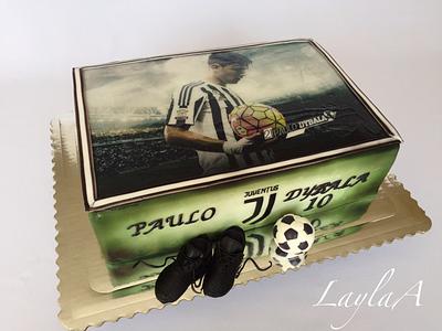 Soccer cake - Cake by Layla A