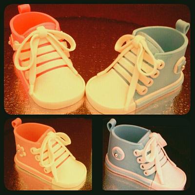 Baby shoes - Cake by My Cakes