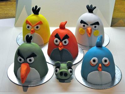 Angry birds - Cake by Nelly Konradi