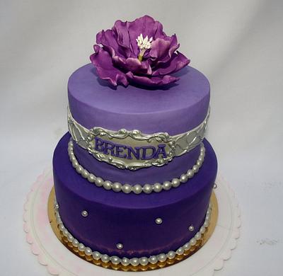 Purple - Cake by Monique Snoeren